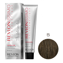 Revlon Professional Revlonissimo Colorsmetique Color & Care - Крем-гель 5 Светло-коричневый 60 мл
