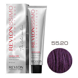 Revlon Professional Revlonissimo Colorsmetique Color & Care - Крем-гель 55.20 Светло-коричневый бургундский 60 мл
