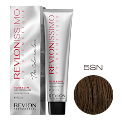 Revlon Professional Revlonissimo Colorsmetique Color & Care - Крем-гель 5SN Светло-коричневый супернатуральный 60 мл