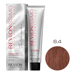 Revlon Professional Revlonissimo Colorsmetique Color & Care - Крем-гель 6.4 Темный блондин медный 60 мл