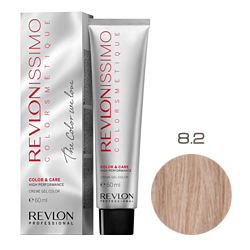 Revlon Professional Revlonissimo Colorsmetique Color & Care - Крем-гель 8.2 Светлый блондин переливающийся 60 мл