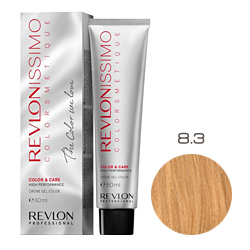 Revlon Professional Revlonissimo Colorsmetique Color & Care - Крем-гель 8.3 Светлый блондин золотистый 60 мл