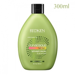 Redken Curvaceous High Foam Shampoo - Шампунь с высокой степенью пенности 300 мл