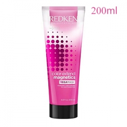 Redken Color Extend Magnetics Mega Mask - Маска с двойной формулой для защиты цвета окрашенных волос 200 мл
