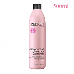 Redken Diamond Oil Glow Dry Detangling Conditioner - Кондиционер для легкости расчесывания волос 500 мл