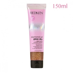 Redken Diamond Oil Glow Dry Pre-Shampoo Scrub - Скраб для очищения и полировки волос 150 мл