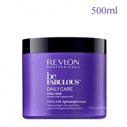 Revlon Professional Be Fabulous Daily Care Fine Hair C.R.E.A.M. Lightweight Mask - Ухаживающая маска для тонких волос 500 мл 