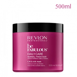 Revlon Professional Be Fabulous Daily Care Normal Thick Hair C.R.E.A.M. Mask - Маска для нормальных и густых волос 500 мл
