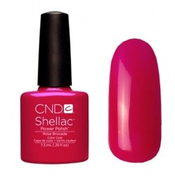 CND Shellac Гель-лак для ногтей Rose Brocade 7,3 мл малиновый.