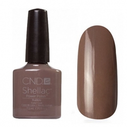 CND Shellac Гель-лак для ногтей Rubble 7,3 мл серо-коричневый, холодный, эмаль.