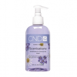 CND Scentsations Wildflower & Chamomille Wash - Мыло для рук и тела «Полевые цветы - Ромашка» 245 мл