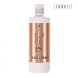 Schwarzkopf Professional BlondMe Keratin Restore Bonding Shampoo Sulfate-free All Blondes - Бондинг-шампунь кератиновое восст. для светлых волос 1000 мл