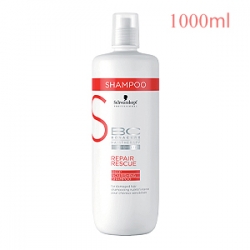 Schwarzkopf Professional Bonacure Repair Rescue Shampoo Deep Nourishing - Шампунь Спасительное Восстановление для поврежденных волос 1000 мл