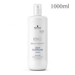 Schwarzkopf Professional Bonacure Scalp Therapy  Deep Cleansing Shampoo - Шампунь для глубокого очищения волос и кожи головы 1000 мл