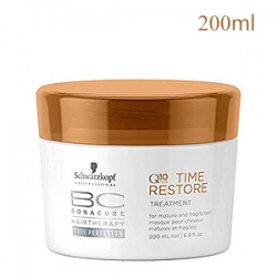 Schwarzkopf Professional Bonacure Time Restore Treatment - Маска Возрождение для нормальных и сухих волос 200 мл