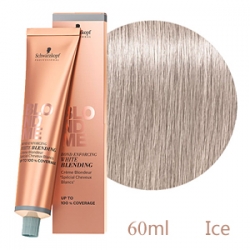 Schwarzkopf Professional BlondMe White Blending Ice - Осветляющий Бондинг-крем для седых волос Лёд 60 мл
