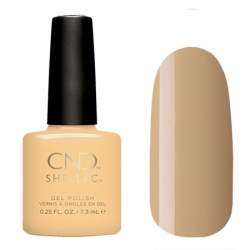 CND Shellac Vagabond - Гель-лак для ногтей 7,3 мл песочный желтый оттенок, глянцевый, плотный
