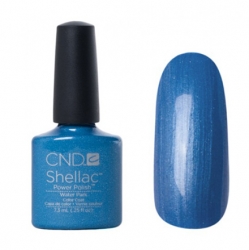 CND Shellac Гель-лак для ногтей Water Park 7,3 мл небесно-голубой с перламутром, эмаль. 