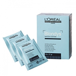 L'Oreal Professionnel Blondys - Блондис осветляющий порошок усилитель для волос, 12*17 гр