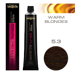 L'Oreal Professionnel Diarichesse - Краска для волос Диаришесс 5.3 Светлый коричневый золотистый 50 мл