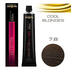 L'Oreal Professionnel Diarichesse - Краска для волос Диаришесс 7.8 Блондин мокко 50 мл