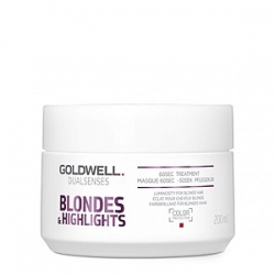 Goldwell Dualsenses Blondes And Highlights 60sec Treatment - Интенсивный уход за 60 секунд 200мл