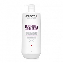 Goldwell Dualsenses Blondes and Highlights Anti-Yellow Shampoo – Шампунь против желтизны 1000 мл
