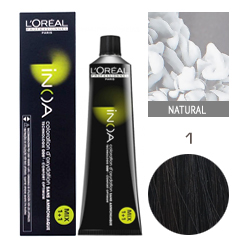L'Oreal Professionnel Inoa - Краска для волос Иноа 1 Черный 60 мл