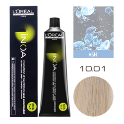 L'Oreal Professionnel Inoa - Краска для волос Иноа 10.01 Очень очень яркий блондин пепельный 60 мл