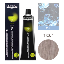 L'Oreal Professionnel Inoa - Краска для волос Иноа 10.1 Очень очень яркий блондин пепельный 60 мл