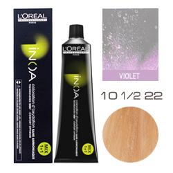 L'Oreal Professionnel Inoa - Краска для волос Иноа 10 1/2 22 Очень очень светлый суперблондин интенсивно перламутровый 60 мл