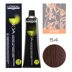 L'Oreal Professionnel Inoa - Краска для волос Иноа 5.4 Светлый шатен медный 60 мл