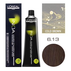 L'Oreal Professionnel Inoa - Краска для волос Иноа 6.13 Темный блондин пепельный золотистый 60 мл