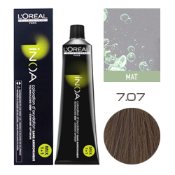 L'Oreal Professionnel Inoa - Краска для волос Иноа 7.07 60 мл