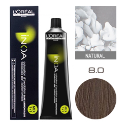 L'Oreal Professionnel Inoa - Краска для волос Иноа 8.0 Светлый блондин глубокий 60 мл