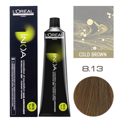 L'Oreal Professionnel Inoa - Краска для волос Иноа 8.13 Светлый блондин пепельный золотистый 60 мл