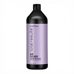 Matrix Total Results Color Obsessed So Silver Shampoo - Шампунь для седых и светлых волос 1000 мл