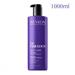 Revlon Professional Be Fabulous Daily Care Fine Hair C.R.E.A.M. Lightweight Shampoo - Очищающий шампунь для тонких волос 1000 мл